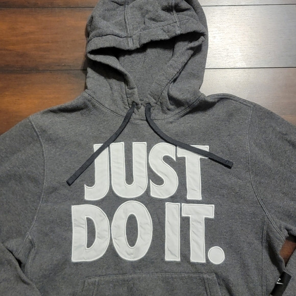 Nike Just Do It Fleece Hoodie - Picture 2 of 5